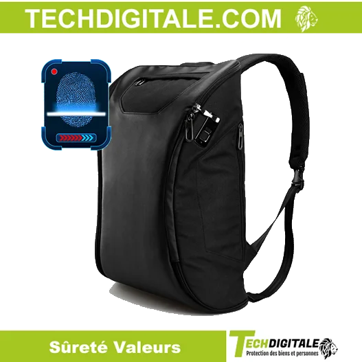 Sac a dos biometrique